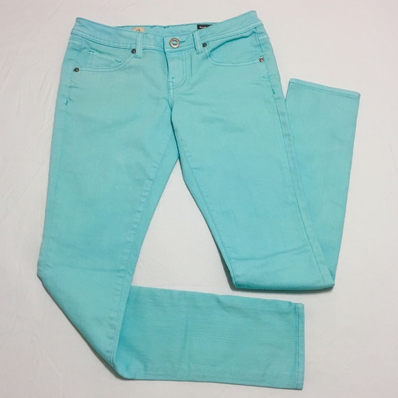 Volcom Turquoise Jeans - Picture 1 of 8